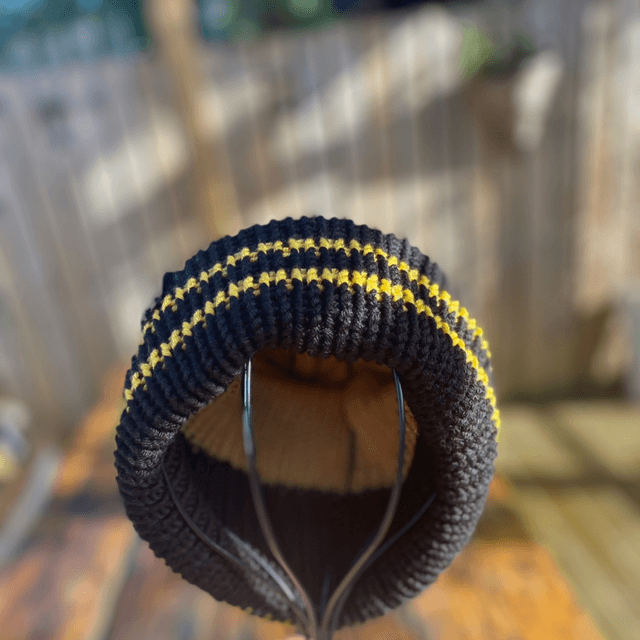 Funky Chunky – Custom Bobble hat. Colours & Workwear Branding