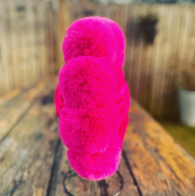 Funky Chunky Festival Hat – Pink Power Edition - Handmade in Scotland